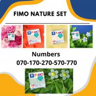 Fimo Nature Clay Set, 5-teilig – Polymer Clay &amp; Modelliermasse - #492734