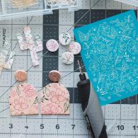 Fimo Siebdruck 003 – Design Fimo Knete | Polymerknete &amp; Modelliermasse - #492930