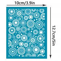 Fimo Siebdruck 0407 Runden – Dekoration für Polymer-Modelliermasse - #492939
