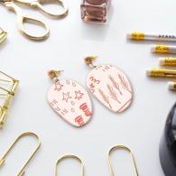 Fimo Siebdruckdesign 0078 – Professionelle Polymerknete / Modelliermasse - #492932