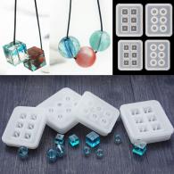 Fimo Silikonformen, quadratisch, 12 mm – Polymer Clay / Modelliermasse - #176465