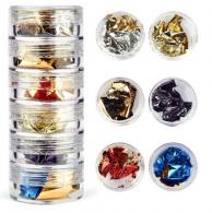 Finish Metal Sheet Powder C8 - Polymer Clay / Modelliermasse. - #391818