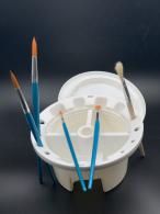 Finish PaintBrushWasser 17 x 9 cm Weiß - Polymer Clay / Modelliermasse - #602030