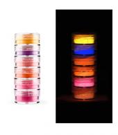 Finish Pigmentpulver, perlmuttartig, im Dunkeln leuchtendes Rosa – Polymerclay - #588067