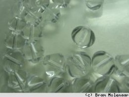 Glass bead  Bicone Crystal 10mm - 10 gram - #7969