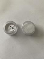 Glitzerpuder Weiß - Polymerknete / Modelliermasse - #588126