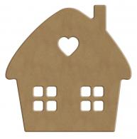 Gomille MDF-Figur 12x12 cm Haus - #598873