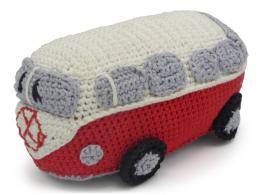 Hardicraft Haakpakket Retro Bus Rood 16x10 cm - #592298
