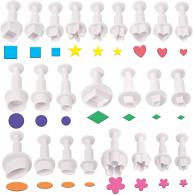 Herz-Ausstechwerkzeug, 3-teilig – Polymer Clay &amp; Modelliermasse - #76255