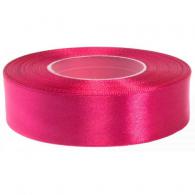 Hobbygroep - Satijnlint 25 mm 25 m Luxe Frambozen Roze - #598228