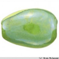 Keramiek kraal groen (7468) - #11143