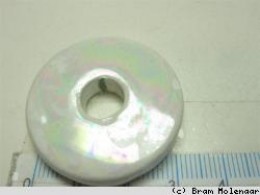 Keramiek Schijfl Wit AB 33 mm - #7412