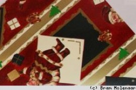Kerstzakje 12x19cm - #3103