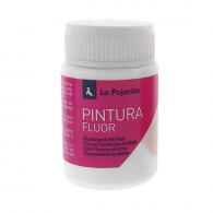 La Pajarita Fluor Acrylic Paint White 35 ml - #597895