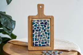 LC DIY Package Mosaic Snack Board Small Blue - #599179