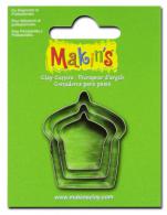 Makins 3-teiliges Ausstechformen-Set – Modelliermasse &amp; Modellierwerkzeuge - #172129