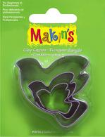 Makins Ausstechformen-Set „Taube“ aus Modelliermasse, 3-teilig - #172114