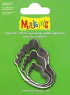 Makins Babyfuß-Ausschnitt aus Modelliermasse, 3-teilig - #172132