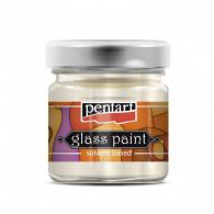 Pentart Glasfarbe Perlweiß - Polymerknete / Modelliermasse - #594540