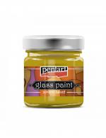 Pentart Glasfarben-Lösungsmittelbasis 30 ml Gelb - Polymerknete / Modelliermasse - #594521