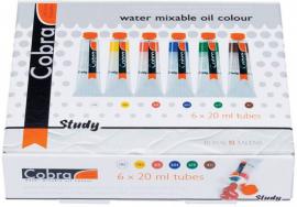 Royal Talens - Cobra Study Olieverf Set Starter 6x20 ml - #598064