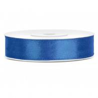 Satin ribbon 12 mm 25 m King Blue - #598661