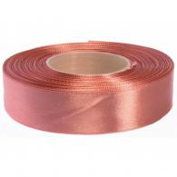 Satin ribbon 3 mm 91 m Dark Coral - #598672
