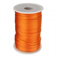 Satinschnur orange - Pro10 Meter - #15340