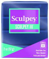 Sculpey Clay III Navy Pearl 57 g - Polymer Clay &amp; Modelliermasse - #294317