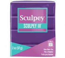 Sculpey III Lila 57 g | Preisgünstige Modelliermasse - #294325