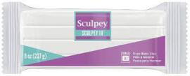 Sculpey III Soft White 227 g – Polymerknete / Modelliermasse - #189599