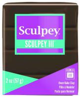 Sculpey III Wildlederbraun 57 g - Polymerknete / Modelliermasse - #294314