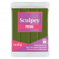 Sculpey Premo Olive 57 g – Hochwertige Polymerknete / Modelliermasse - #19340