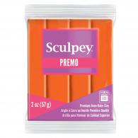Sculpey Premo Orange 57g - Professionelle Modelliermasse aus Polymer Clay - #11849