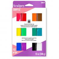 Sculpey Soufflé Multipack 12-teilig - Polymerknete / Modelliermasse - #492702