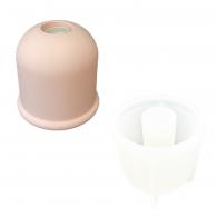 Silikonform Lampenzylinder Werkzeug 12x12 cm - Modelliermasse - #599093