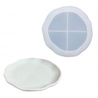 Silikonform Ø 20 cm Kreis - Polymer Clay / Modelliermasse - #599073