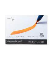 SMLT Aquarelblok Glad A4 260gr 20 vel - #596868