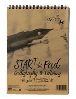SMLT Ringbuch Starter Block Kalligraphie A5 90gr 30 Blatt Linien - #596737