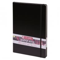 Talens Art Creation - TAC Schetsboek 21x30 cm 140gr 80 vel Zwart - #597866