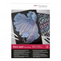 Tombow Mixed Media Schwarzes Papier 250 gr - #594328