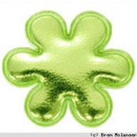 Vinyl flower green 29mm - #11874