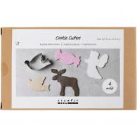 Weihnachtsplätzchen-Ausstechformen 3–5,7 cm – Polymer &amp; Modelliermasse - #594622