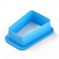 Werkzeugset für Ohrring-Ausstechformen, blau - Modelliermasse - #440589